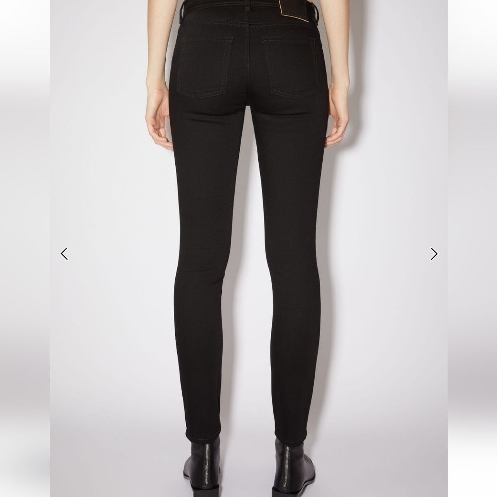 Acne Studios Climb Stay Black Jeans